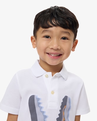 Polo de Algod&atilde;o Estampado