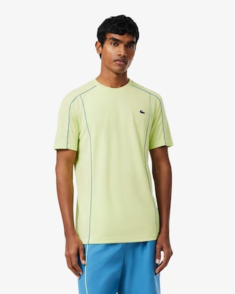 T-shirt Desportiva com Detalhes de Acabamento e Tecnologia Ultra-Dry