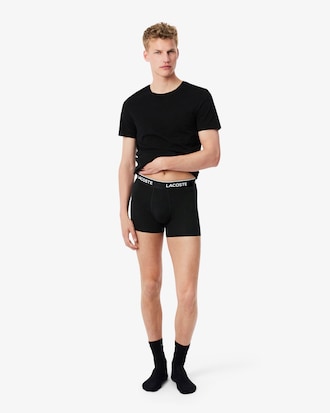 Pack de 3 Boxers de Algod&atilde;o El&aacute;stico