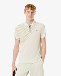 Polo de Ténis Estampado Ultra-Dry Slim Fit