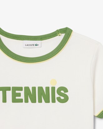 T-shirt de Algod&atilde;o com Estampado