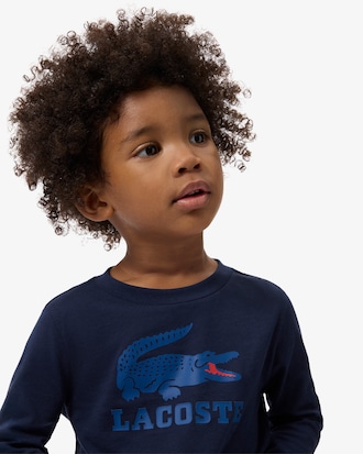 Sweatshirt de Felpa com Estampado de Crocodilo   