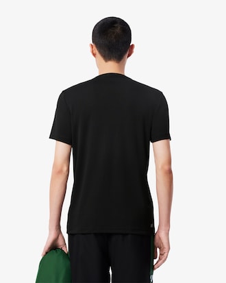 T-shirt Desportiva com Marca Estampada e Tecnologia Ultra-Dry.