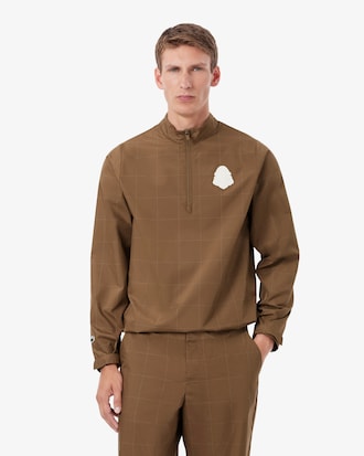 Blus&atilde;o de Golfe Axadrezado