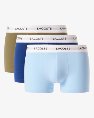 Pack de 3 Boxers de Algodão Elástico