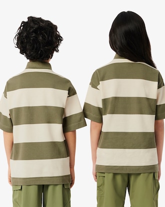Polo Petit Piqué às Riscas