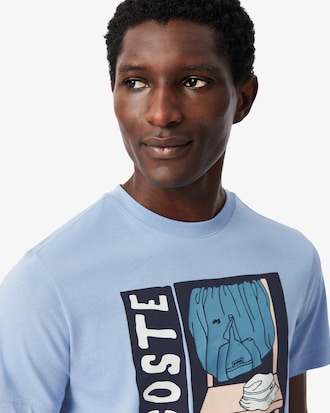 T-shirt Desportiva Estampada