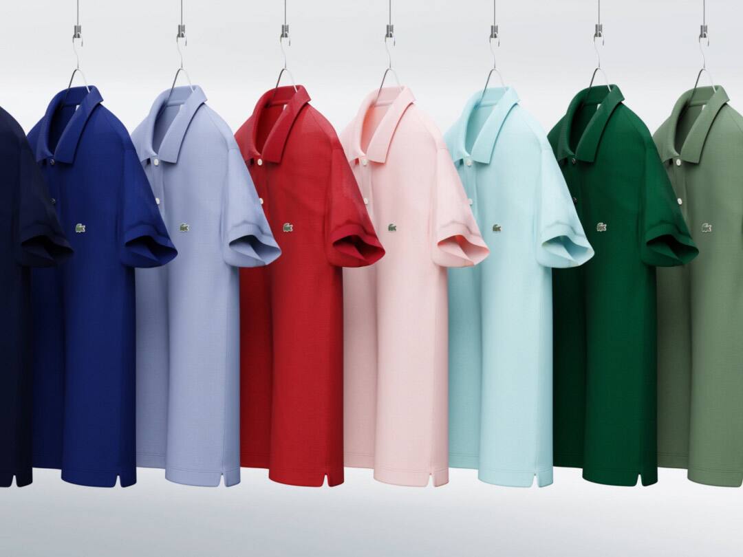 Asap Nast wears the new green Lacoste classic polo shirt