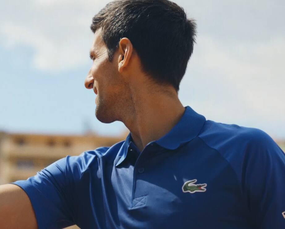 lacoste djokovic us open 2021