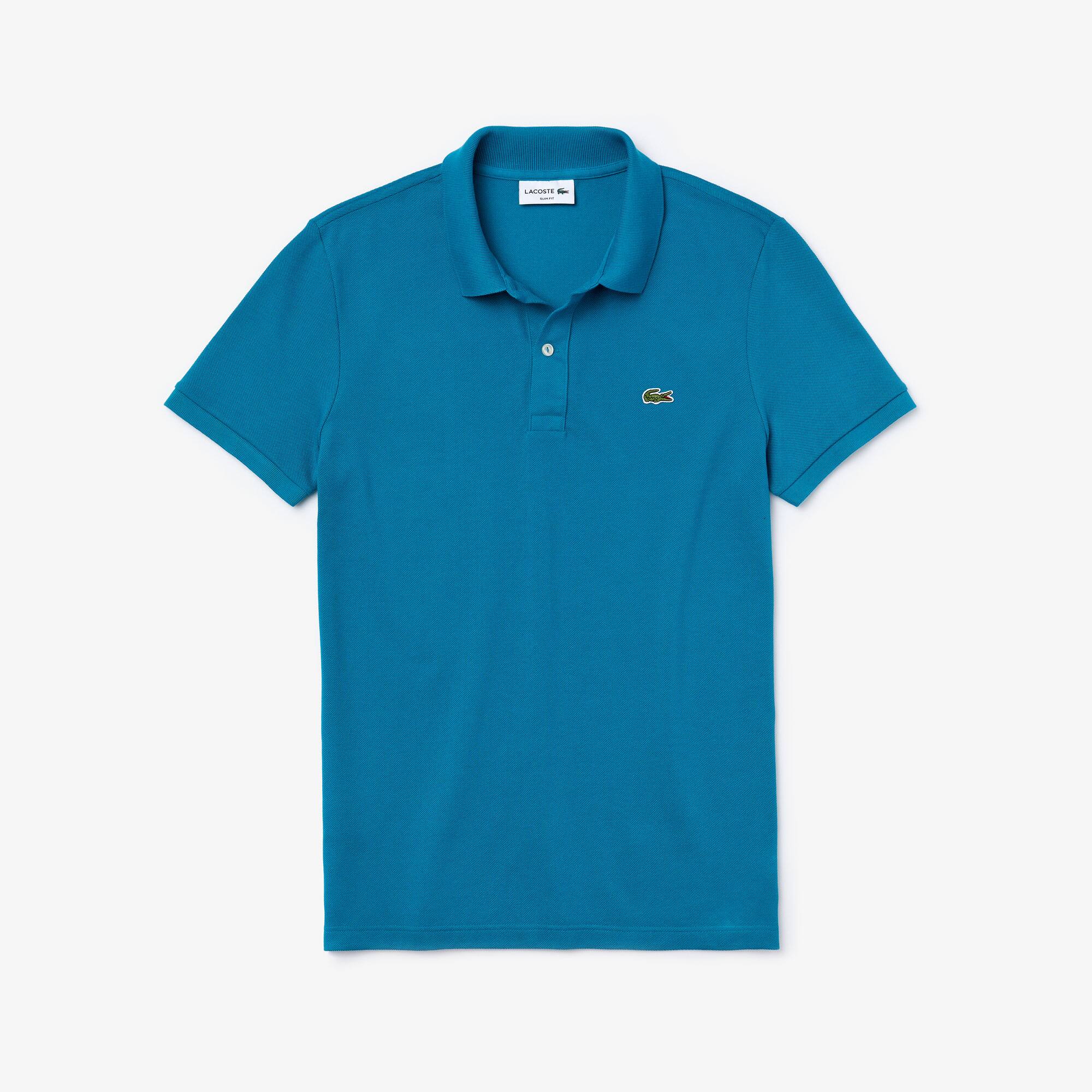 polo lacoste bleu
