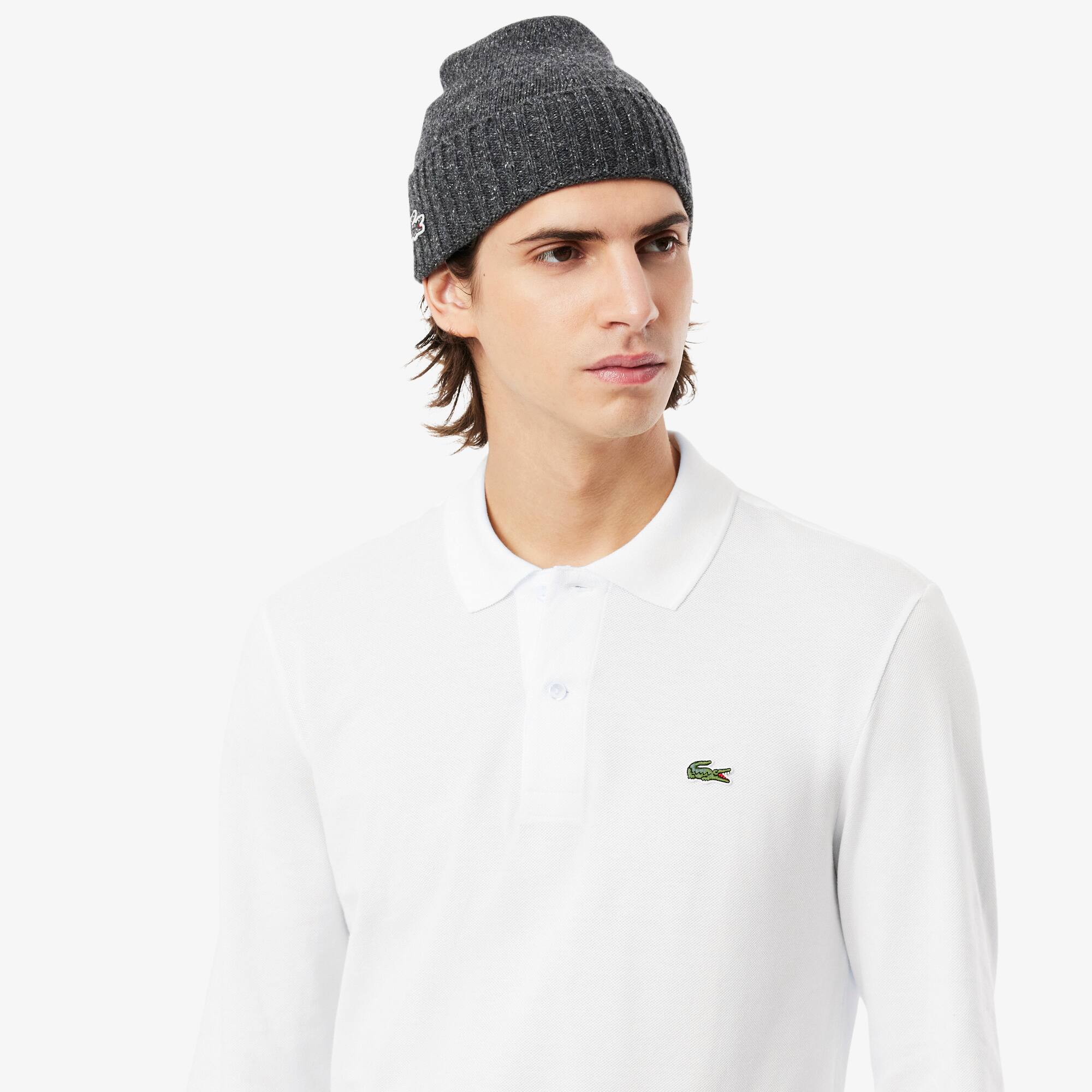 long sleeve lacoste polo