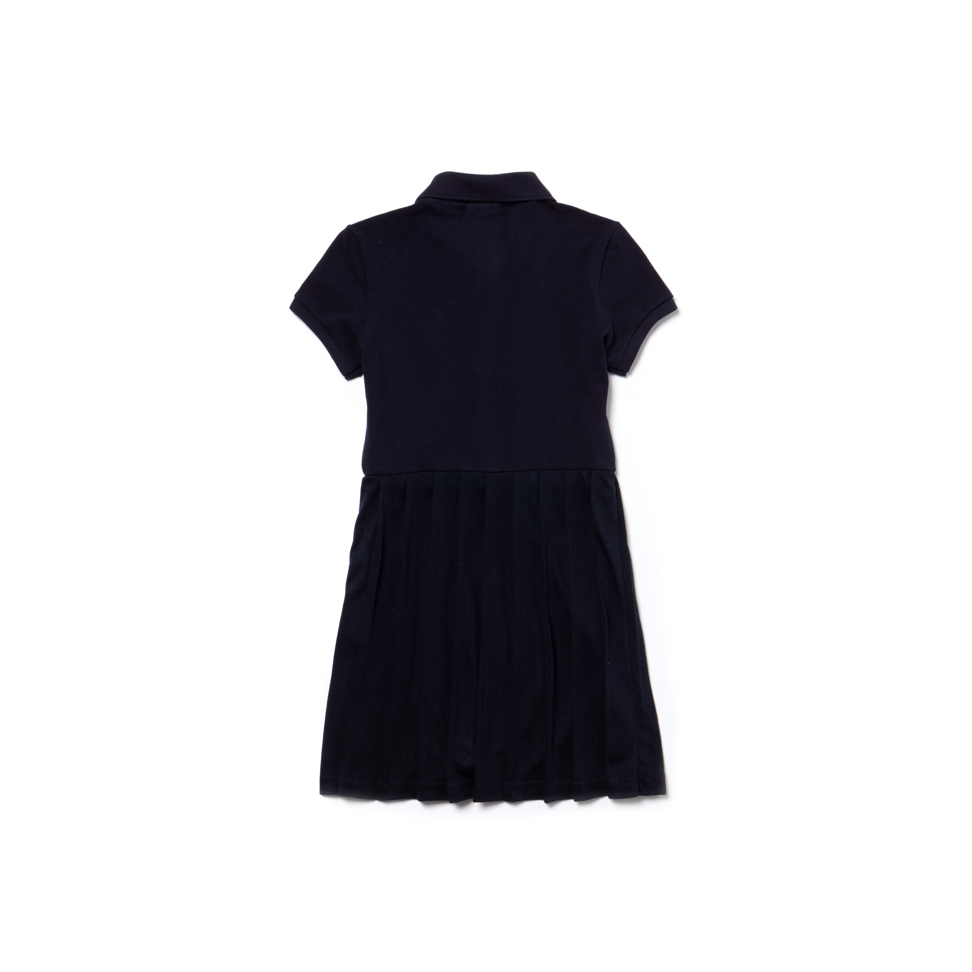 Pleated Polo Dress