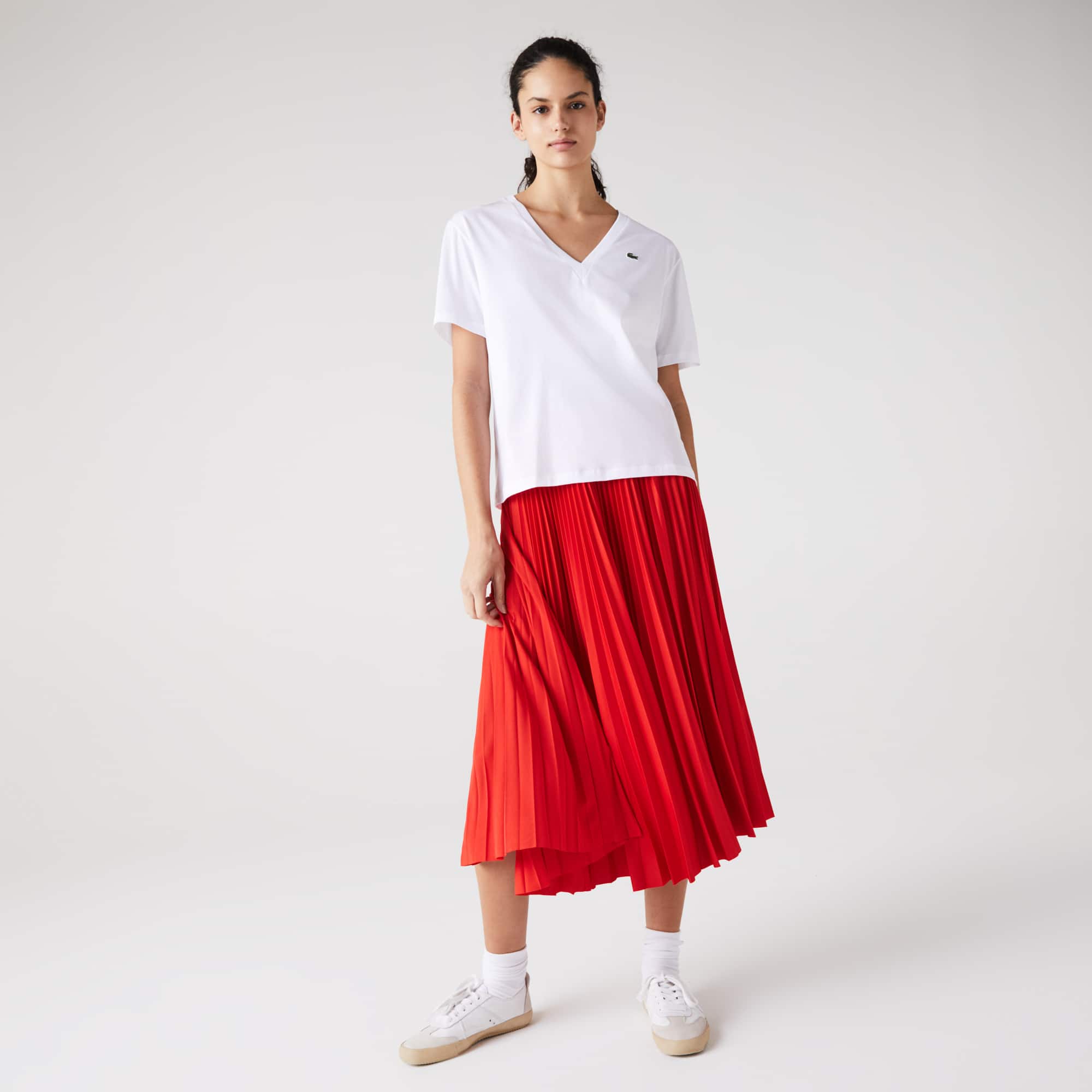 lacoste womens t shirt