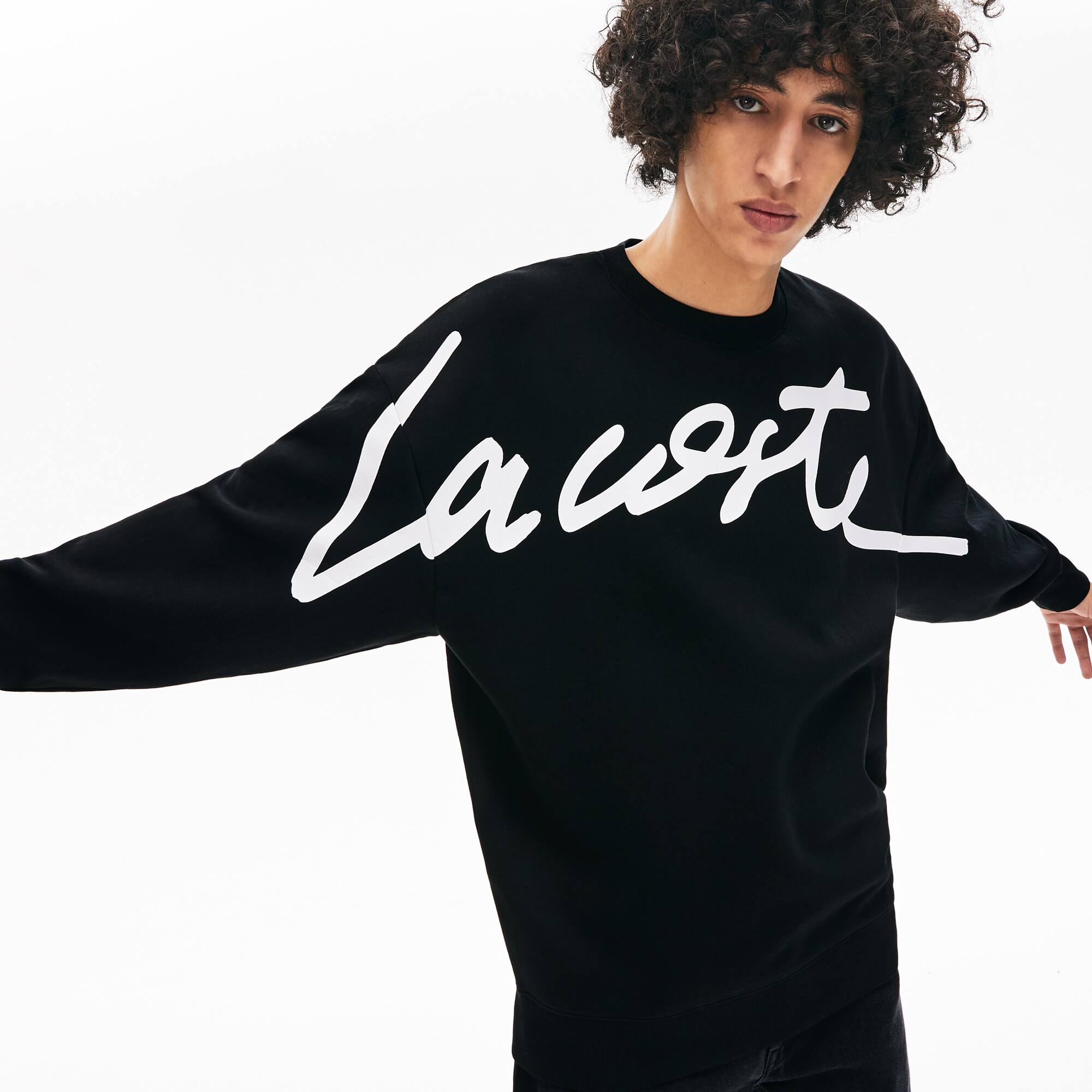 lacoste live signature sweatshirt
