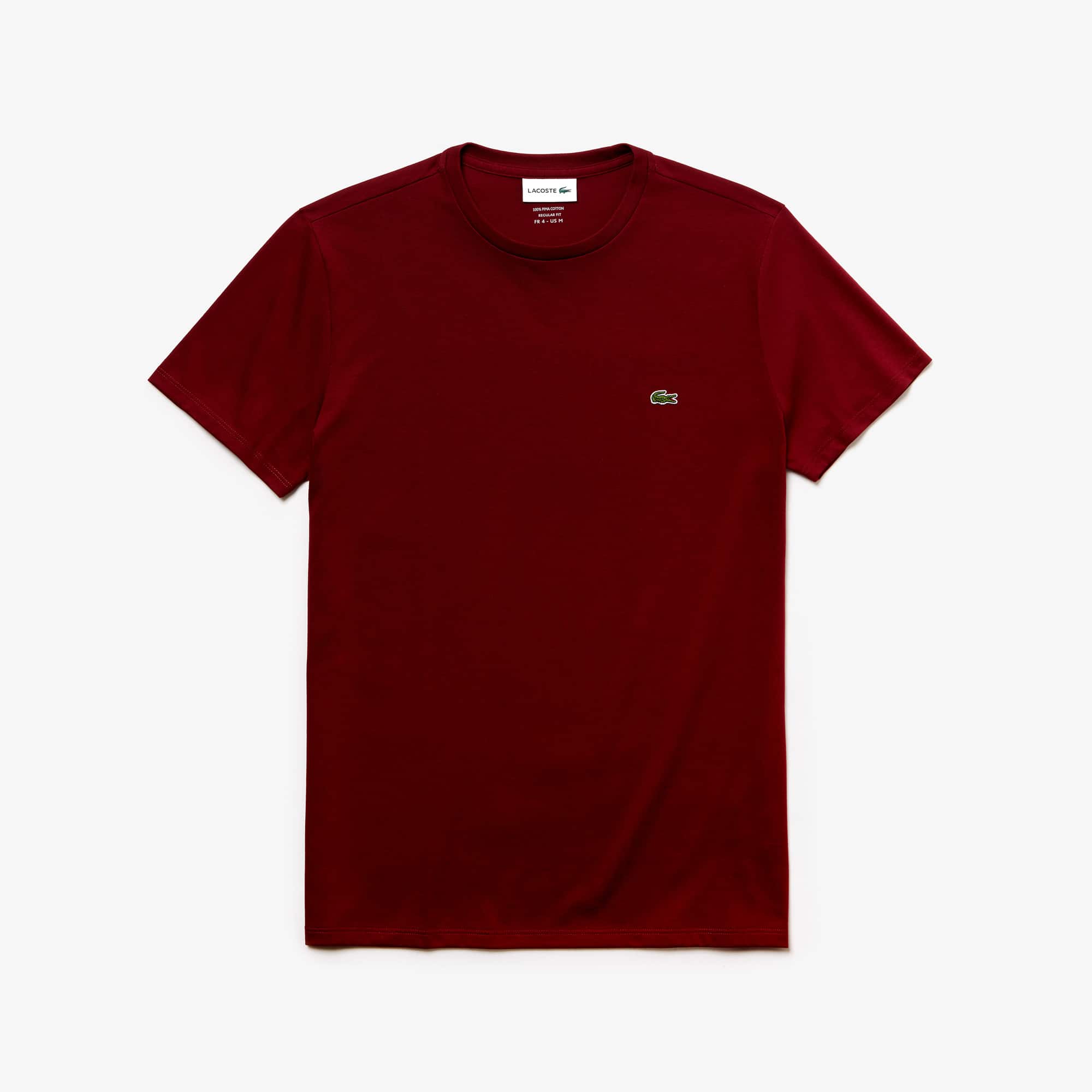 Men's Crew Neck Pima Cotton Jersey Tshirt LACOSTE