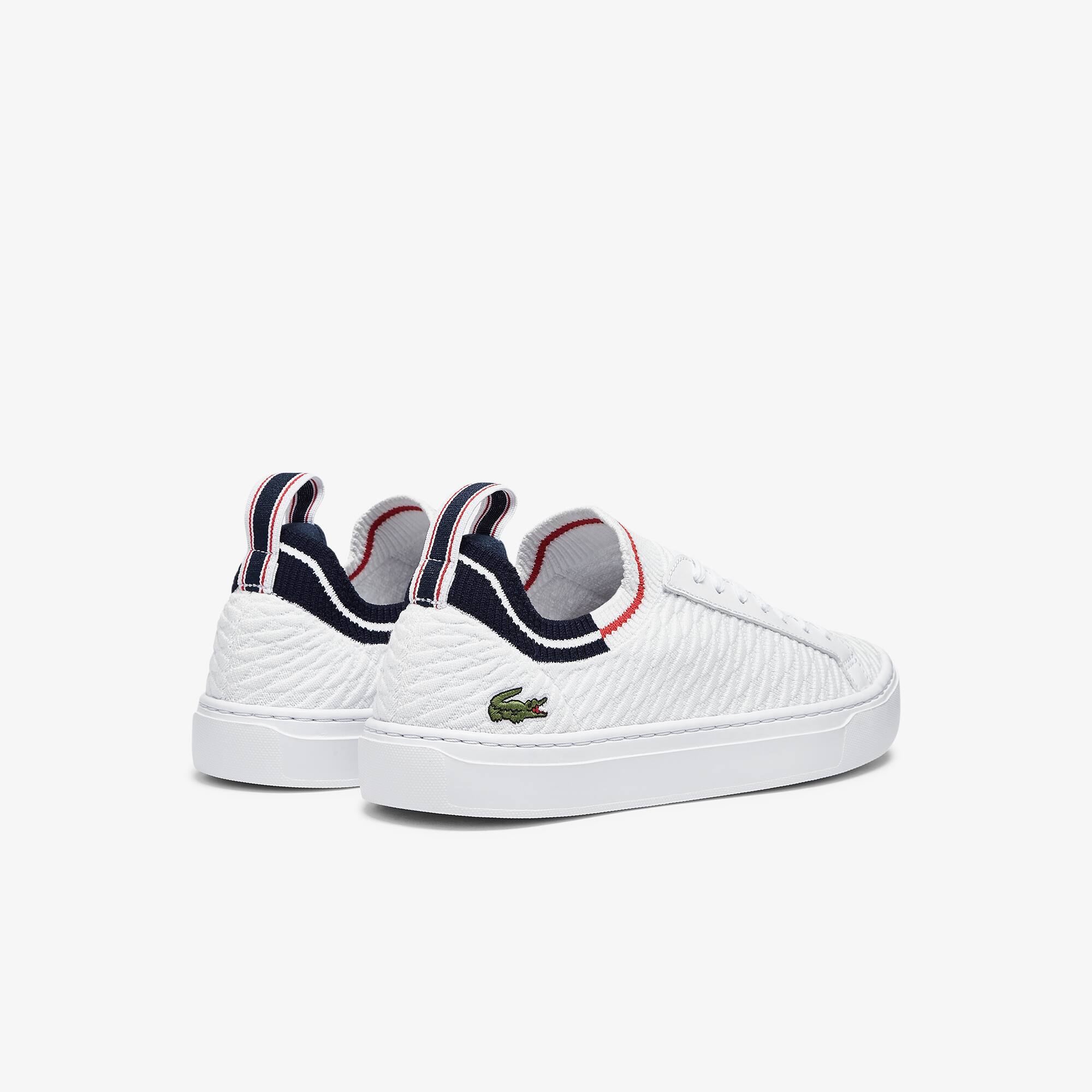 Men's la piquée textile trainers clearance