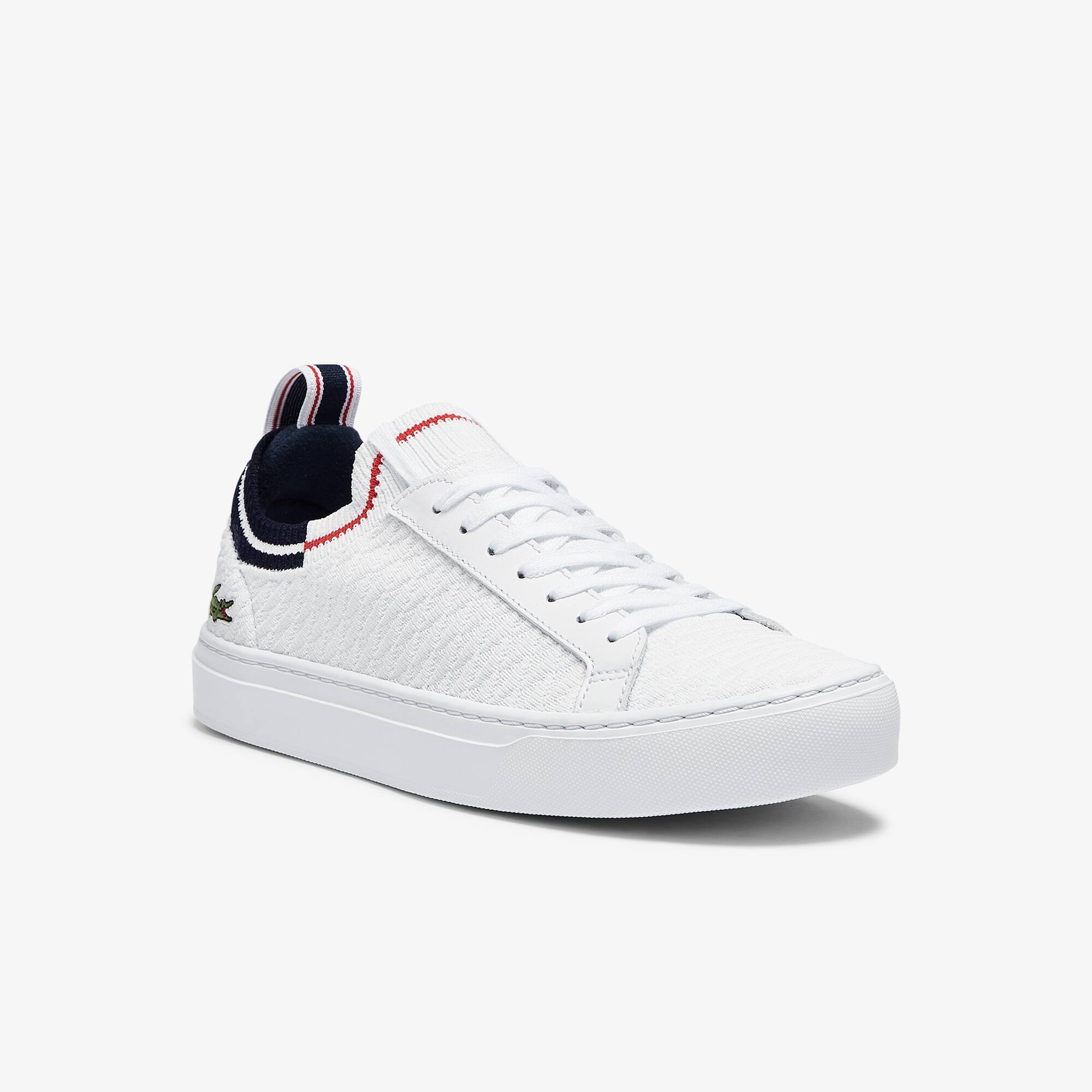 Men's la piquée textile trainers clearance