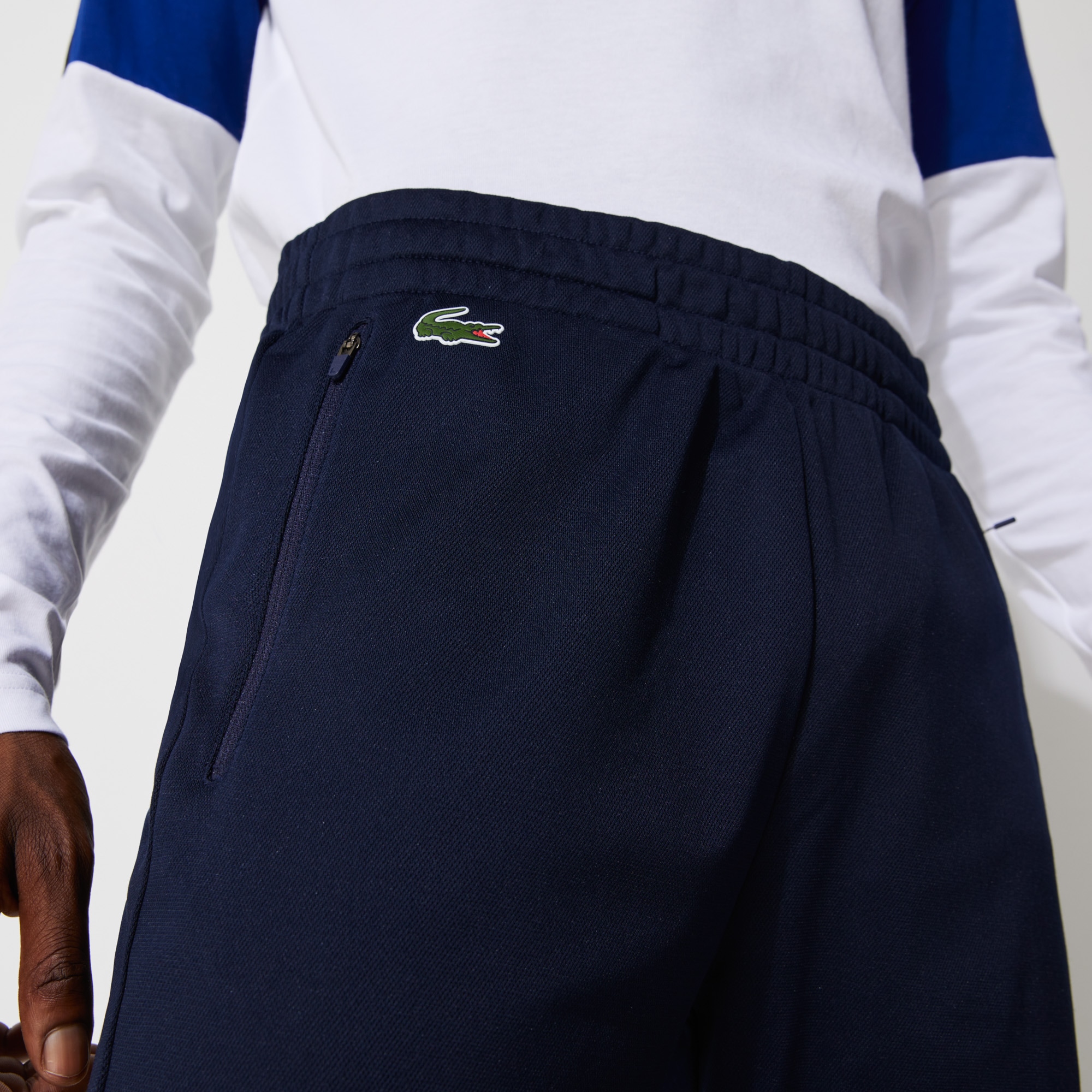 Pantalon de survetement lacoste noir clearance