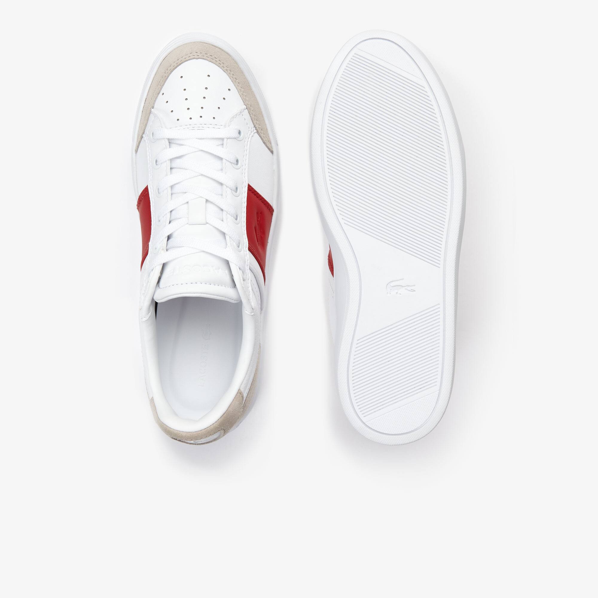 lacoste courtline trainers