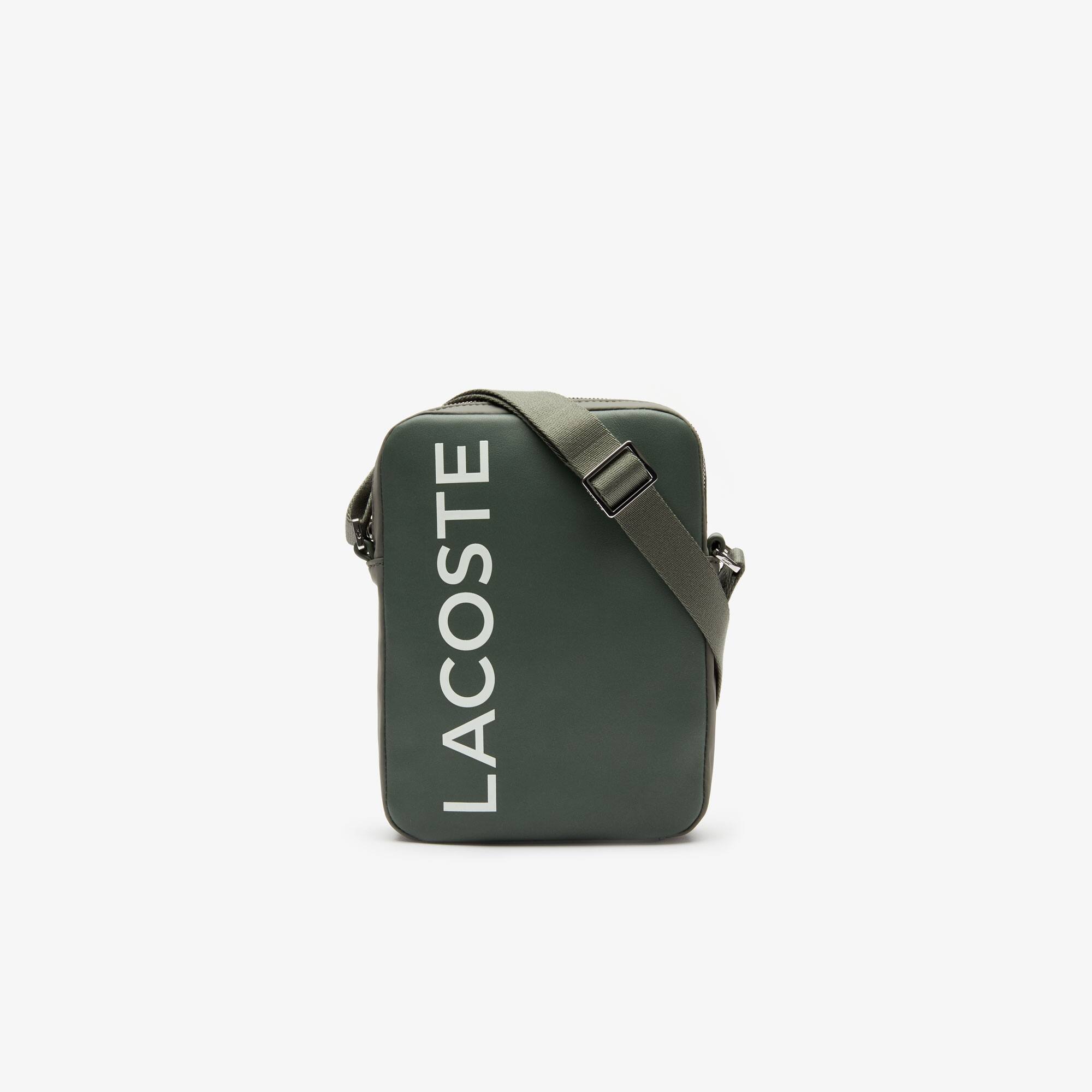 lacoste leather crossbody bag