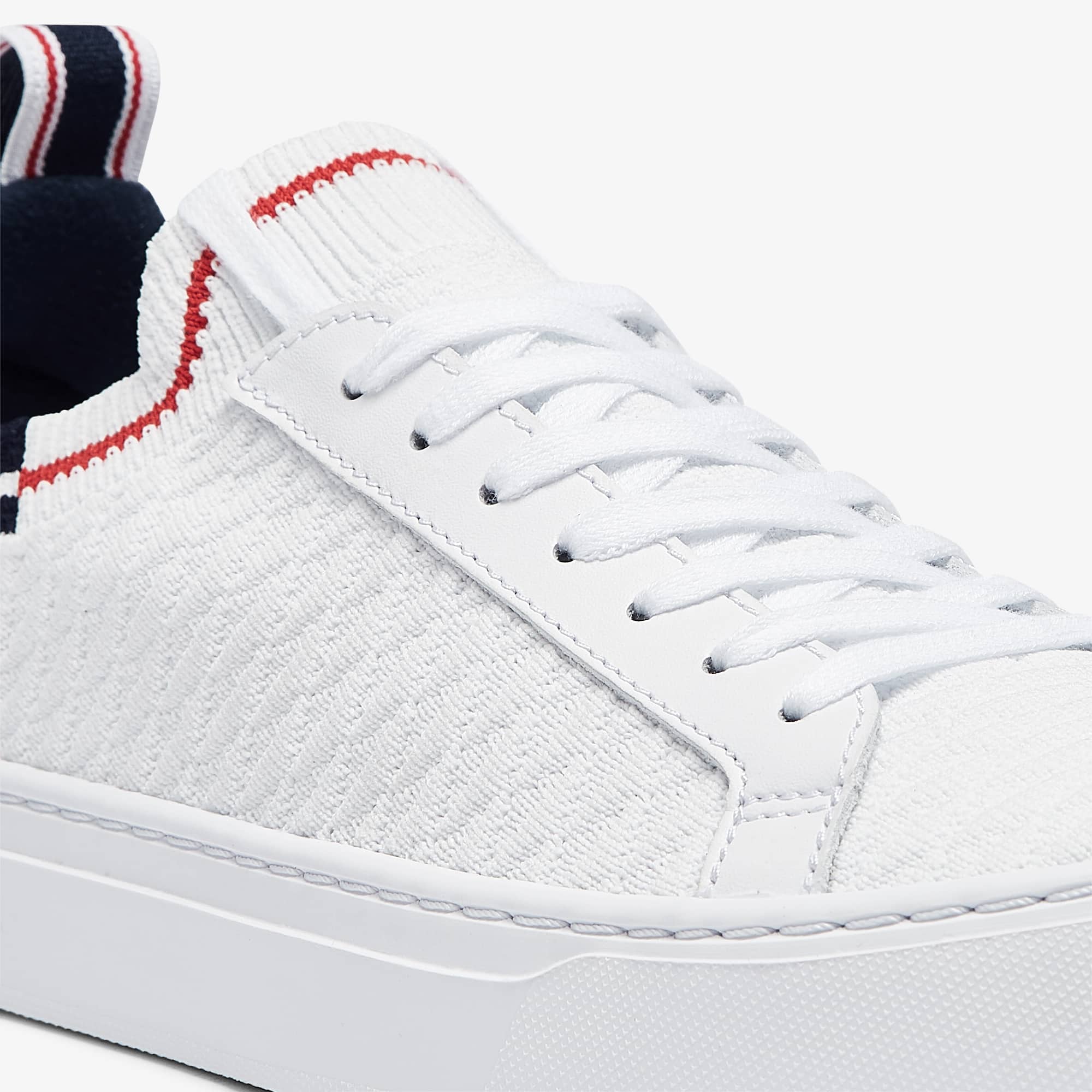 Men's la piquée textile trainers clearance