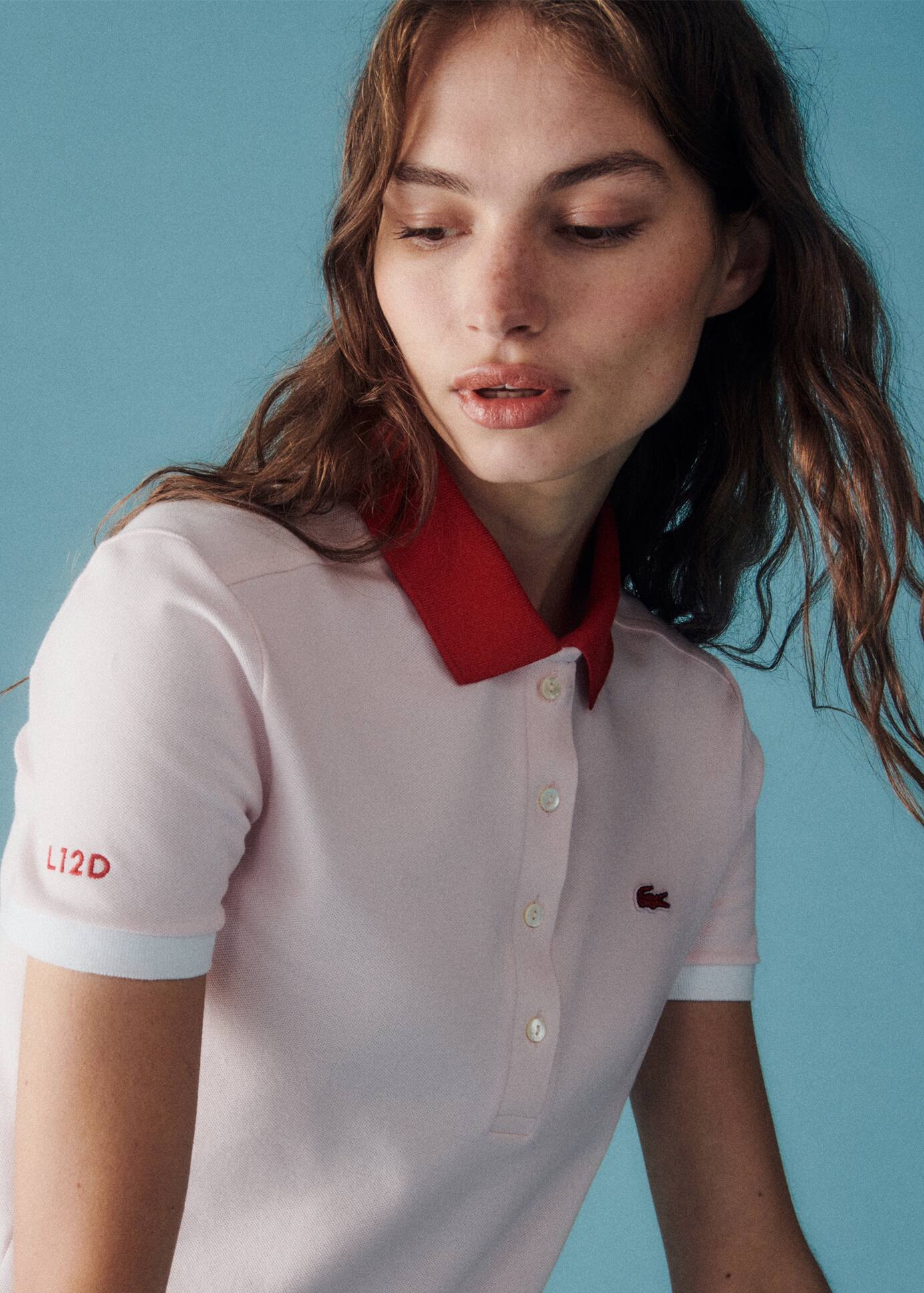 lacoste custom polo