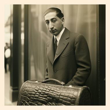 Ren&eacute; Lacoste and the crocodile suitcase