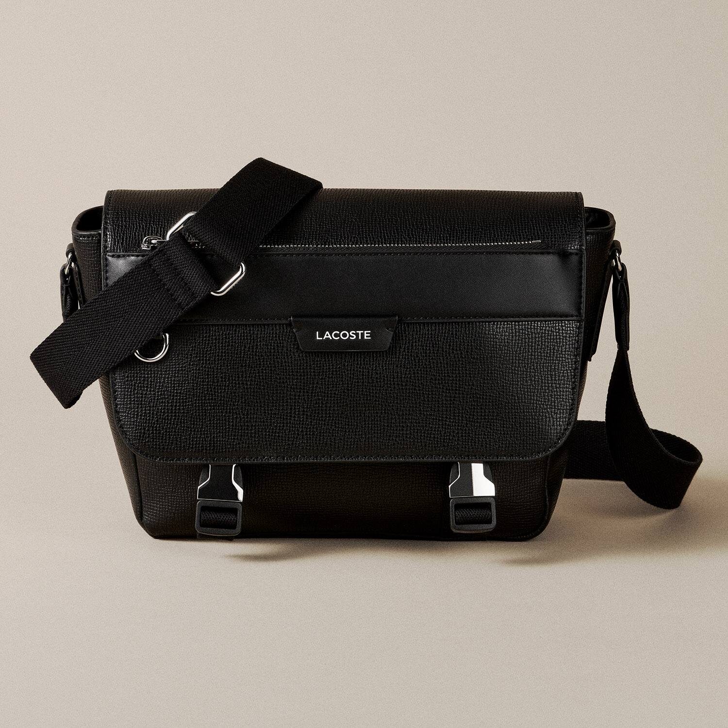 Ossian Flap Close Leather Satchel - Men's Vertical Bags - New In