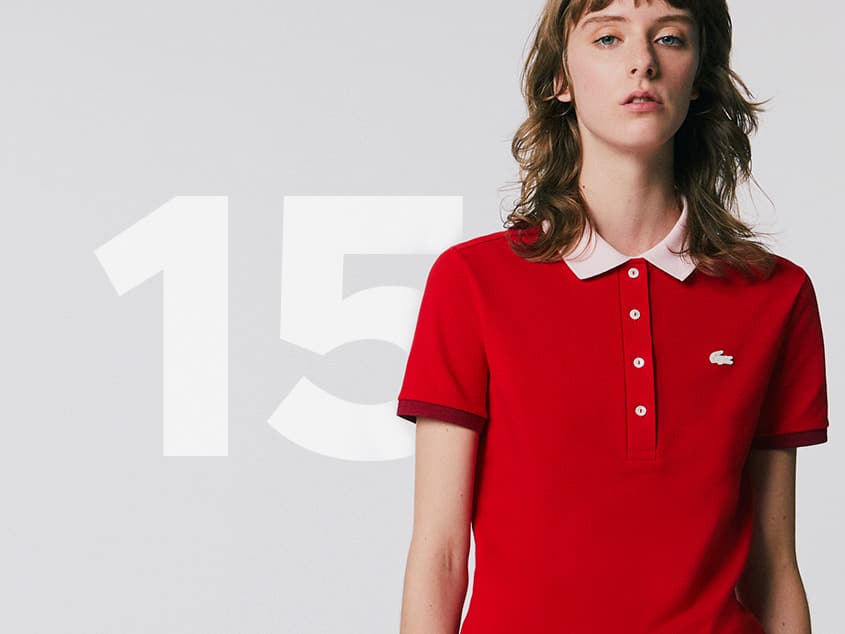Polo lacoste personalizado clearance