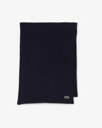 Ribbed Wool Scarf