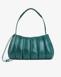 Runway Glossy Padded Nylon Purse