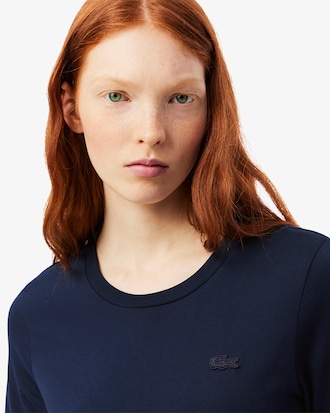 Soft Cotton Three Quarter Sleeve T-shirt