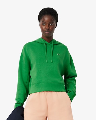 Short Cut Cotton Hoodie