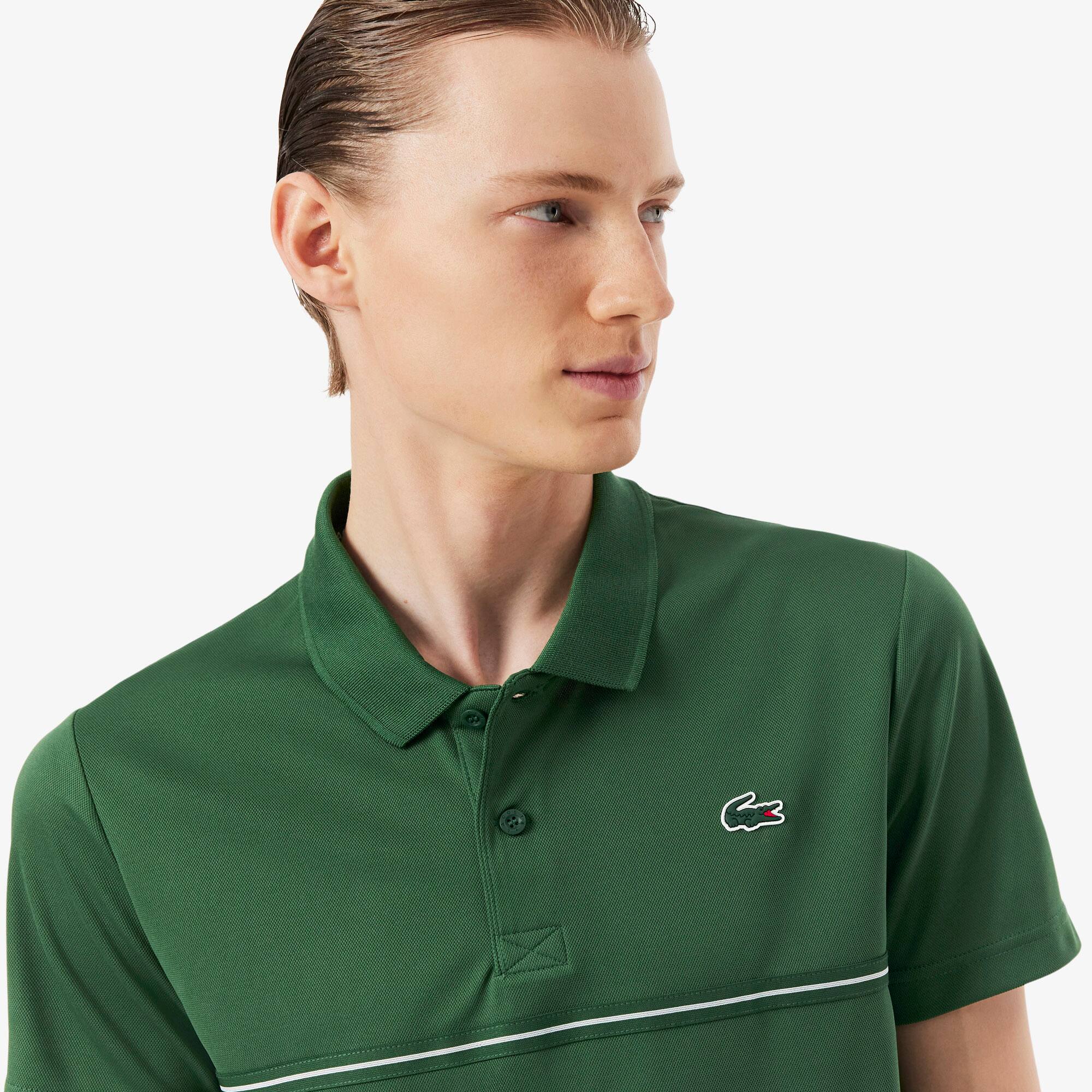 Ultra Dry Print Sport Polo Shirt - Men's Short Sleeves Polo Shirts