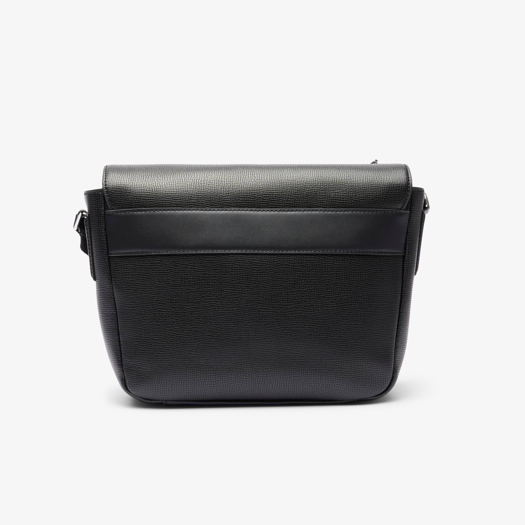 Ossian Flap Close Leather Satchel - Men's Vertical Bags - New In
