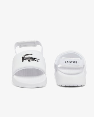 Lacoste Footwear Lacoste L30 Sliders White LACOSTE Lacoste Slide