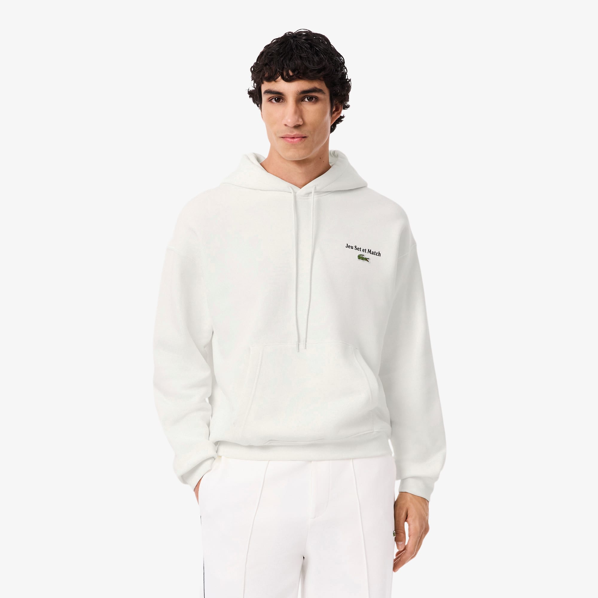 新品☆メンズ LACOSTE パーカー Multi Print Fleece Hoodie - Men's Sweatshirts - New In 2026 | Lacoste