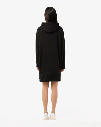 Oversized Fleece Sweatshirt Dress