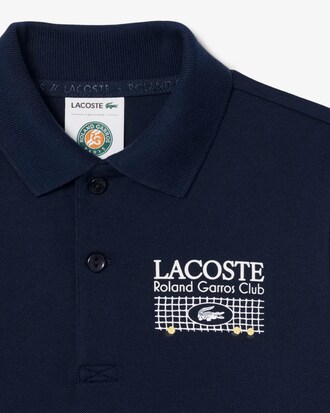 Roland-Garros Edition Petit Piqu&eacute; Polo Shirt