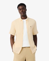 Short Sleeved Linen Shirt