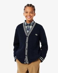 Unisex Cotton and Wool Cardigan