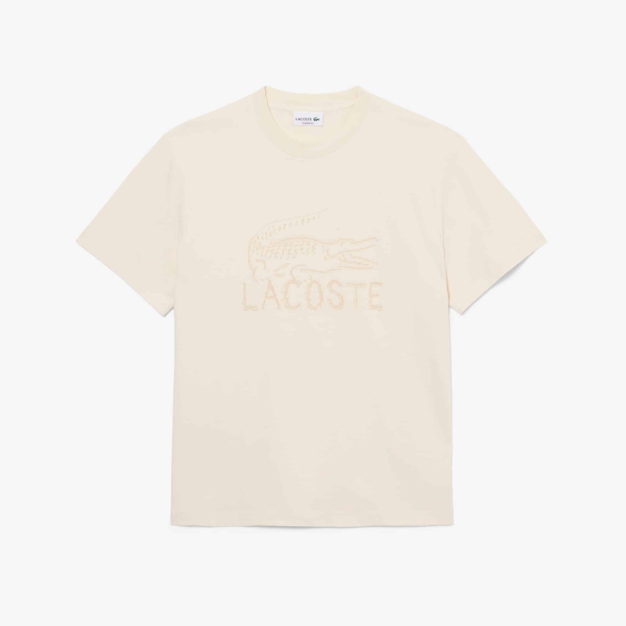 Printed Cotton T-shirt - Men's t-shirts - New In 2026 | Lacoste