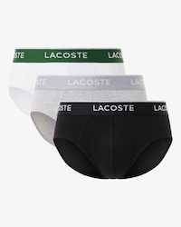 3-Pack Plain Cotton Logo Briefs