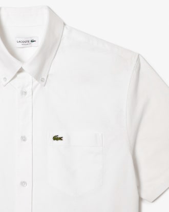 Regular Fit Short Sleeved Oxford Shirt