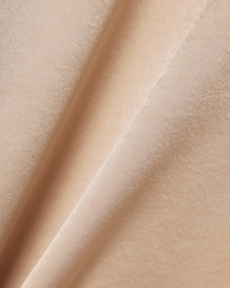 Relaxed Fit Satin Polo Shirt