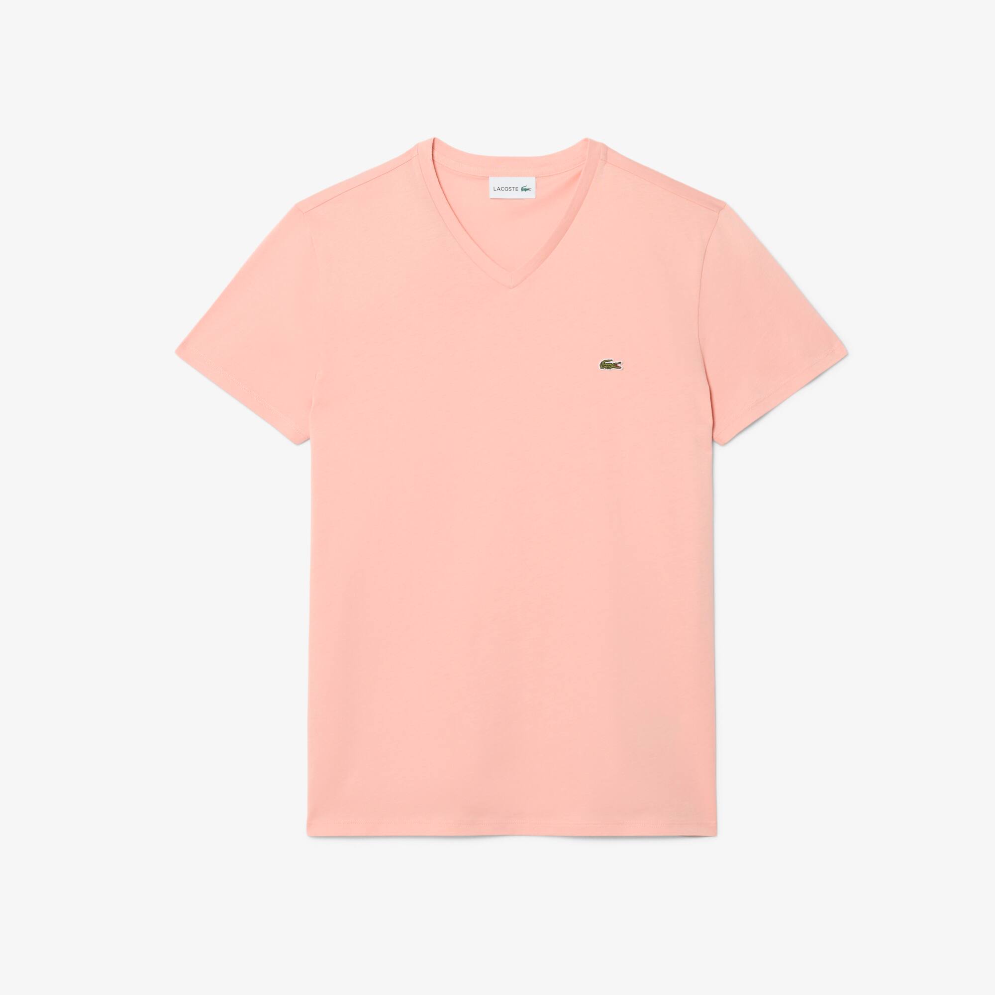 Lightweight Cotton Pima V Neck T-shirt - Men's t-shirts - New In