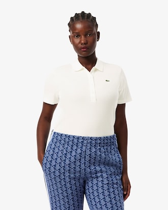 Slim Fit L.12.D Ribbed Cotton Polo Shirt