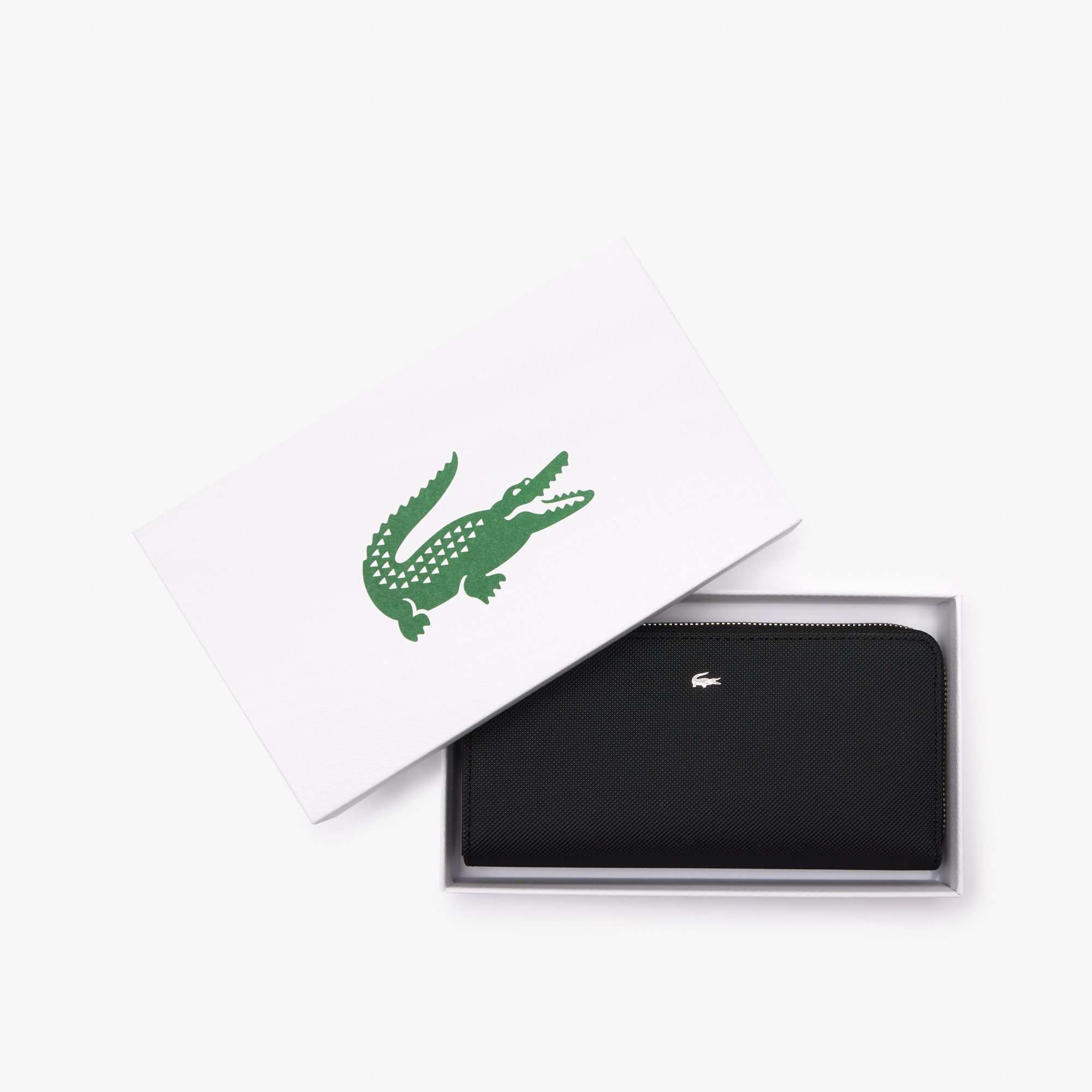 早期完売★LACOSTE★DAILY CITY Zipper Coin Wallet ★ミニ財布 LACOSTE】DAILY CITY Zipper Coin Wallet_BEIGE〜ミニ財布