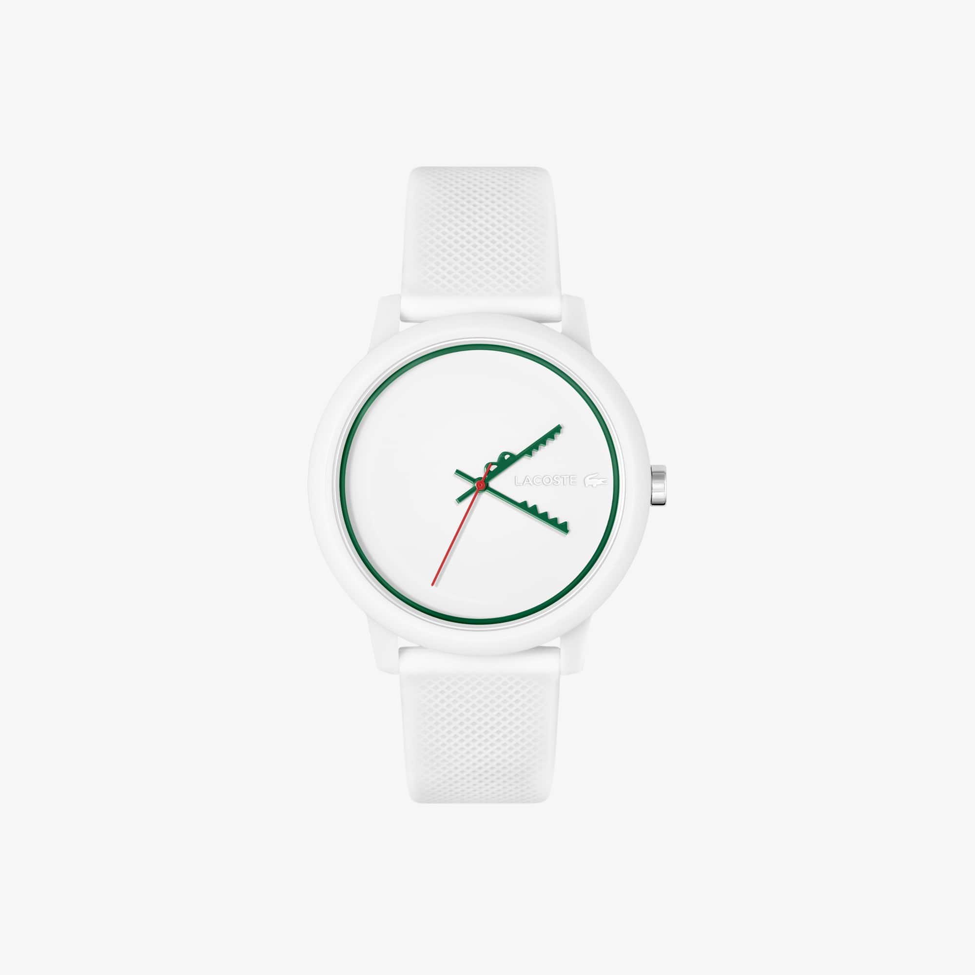 vintage LACOSTE LT303 専用ケース付 Lacoste.12.12 3 Hand Silicone Watch with Crocodile - Men's watches