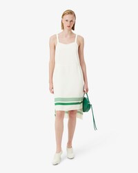 Runway Asymmetric Pleated Dress